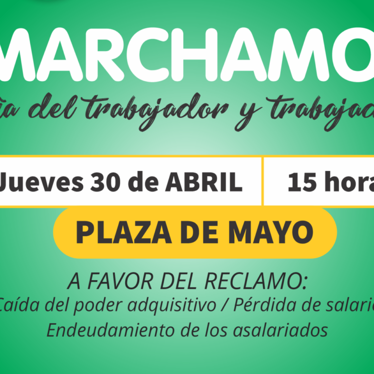 EL GREMIO DE COMERCIO INVADIÓ EL CENTRO PORTEÑO