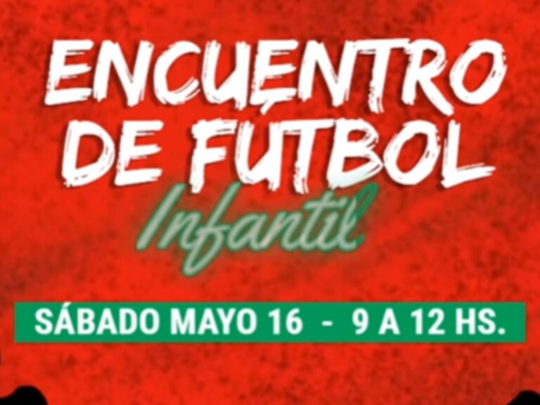 ENCUENTRO DE FÚTBOL INFANTIL