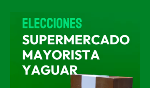 Elecciones Supermercado Mayorista Yaguar