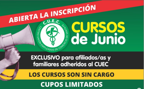 CURSOS JUNIO/JULIO